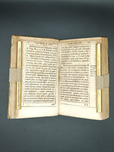 Load image into Gallery viewer, ❧ Rare survival of Capuchin library book outside of institutional holdings wrapped in three layers of non-chronological binding waste related to text of printed book. ❧

