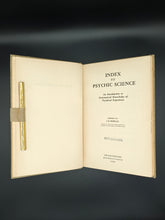 Load image into Gallery viewer, Morgan -  Index to Psychic Science  (1950)
