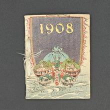 Load image into Gallery viewer, Hasegawa - 1908 Calendar on crepe paper [MINIATURE]
