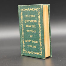 Load image into Gallery viewer, David Thoreau, selected by Amy W. Smith (1948) [MINIATURE]
