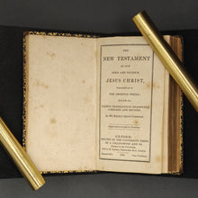 Load image into Gallery viewer, The New Testament of Our Lord and Saviour Jesus Christ (1831) [MINIATURE]
