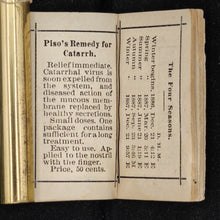 Load image into Gallery viewer, Hazeltine's Pocket-Book Almanac 1887 [MINIATURE]
