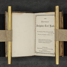 Load image into Gallery viewer, [Maucline Binding] The Birthday Scripture Text Book (1870)
