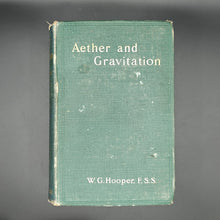 Load image into Gallery viewer, Hooper - Aether and Gravitation (1903)
