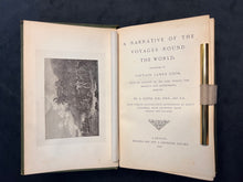 Load image into Gallery viewer, Charting the Uncharted : A. Kippis - A Narrative of the Voyages Round the World Performed by Captain James Cook. With an Account of his Life, During the Previous and Intervening Periods  (1878)
