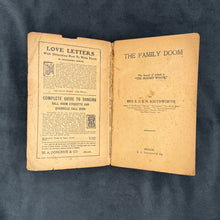 Load image into Gallery viewer, Southworth- The Family Doom; or, the Sins of a Countess (ca. 1896-1905)
