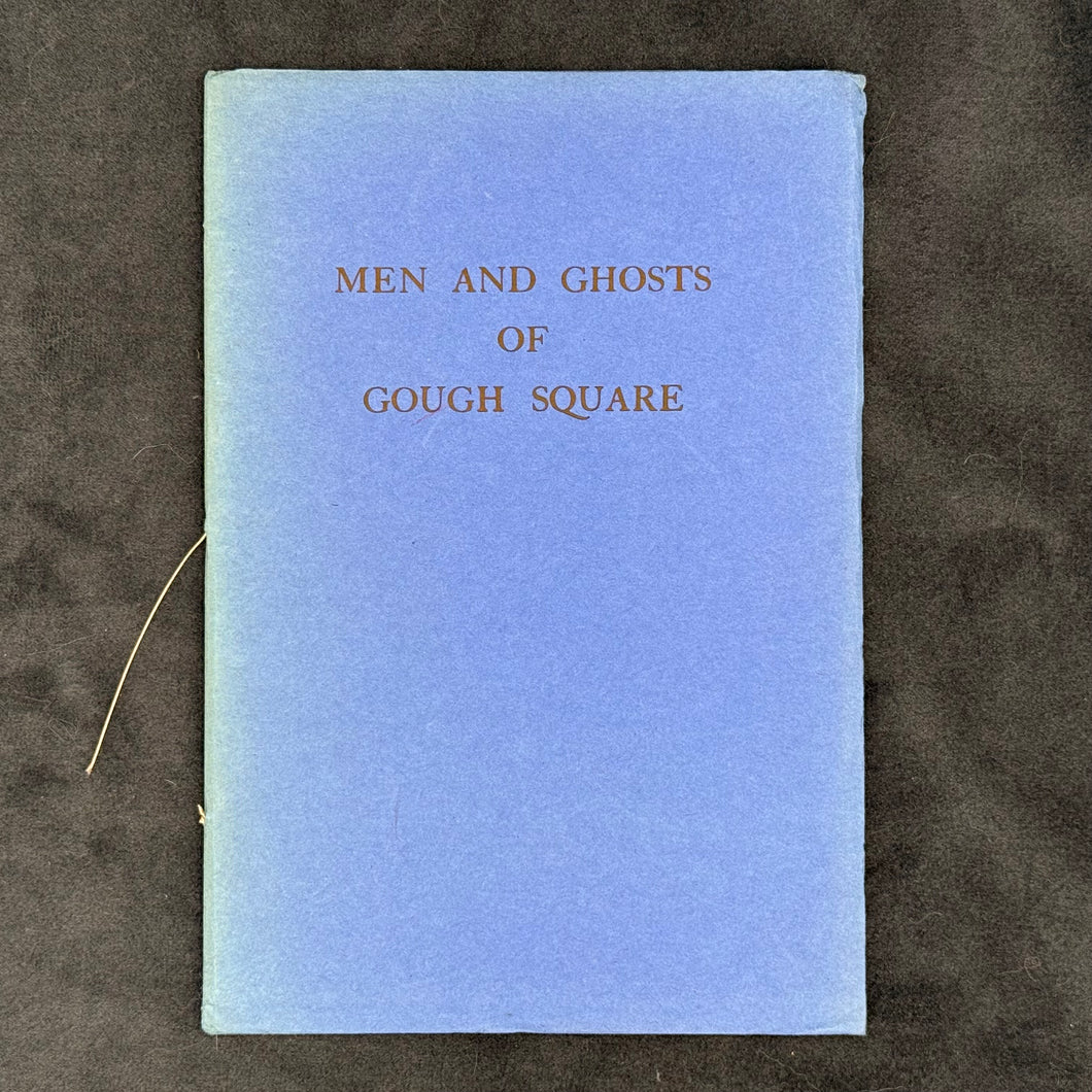 Newton - Men and Ghosts of Gough Square (1947)