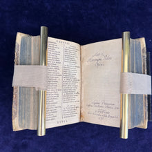 Load image into Gallery viewer, Emblemata, Chess, &amp; Early Reader Annotations: Poemata varia / Marci Hieronymi Vidae Opera - Theodore de Beze/ Marco Girolamo Vida (1599/1585?)
