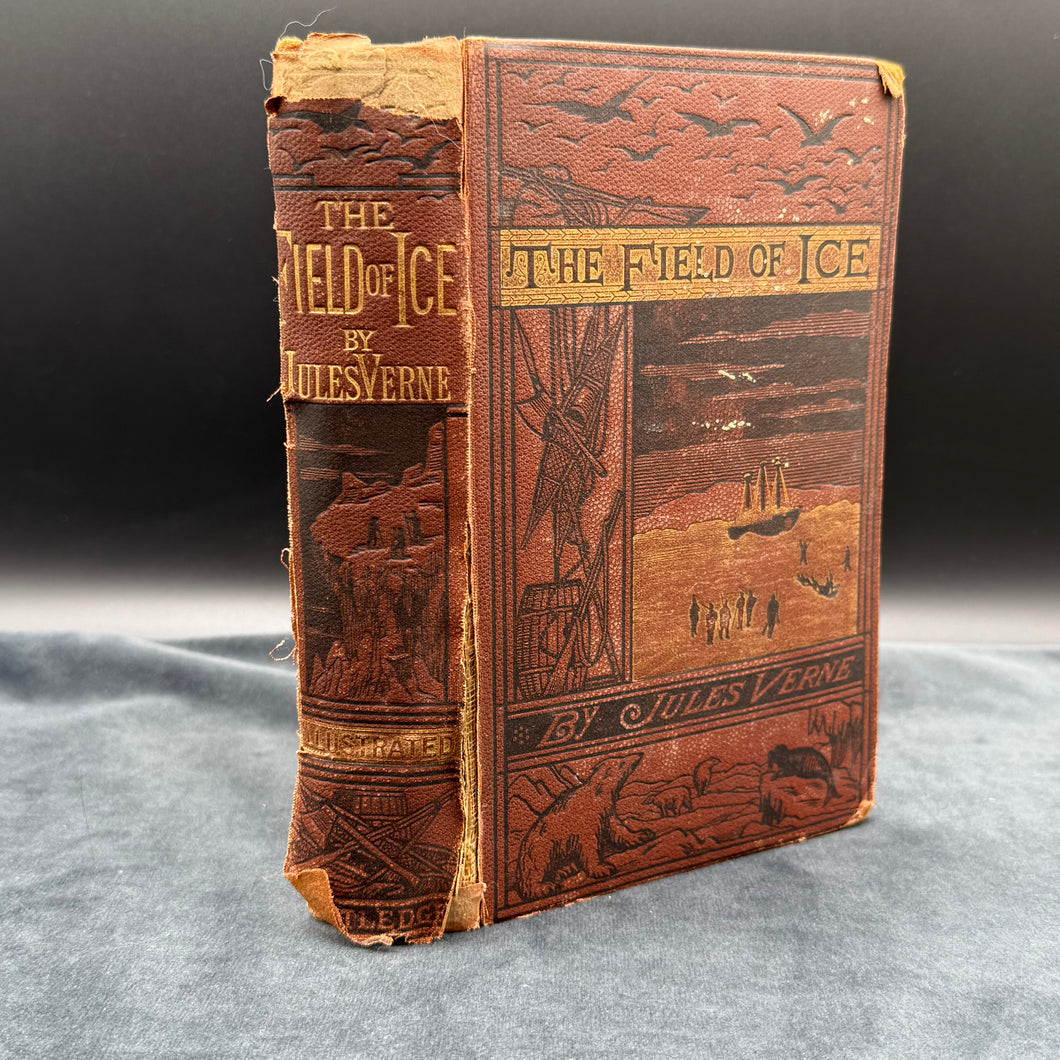 [FIRST U.K. EDITION] Verne - Field of Ice (1875)