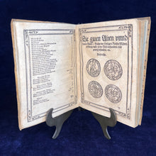 Load image into Gallery viewer, The Price of Money in the Early Modern Marketplace: Vorzeichnung und Gepräge - Wolfgang Stürmer (1585)
