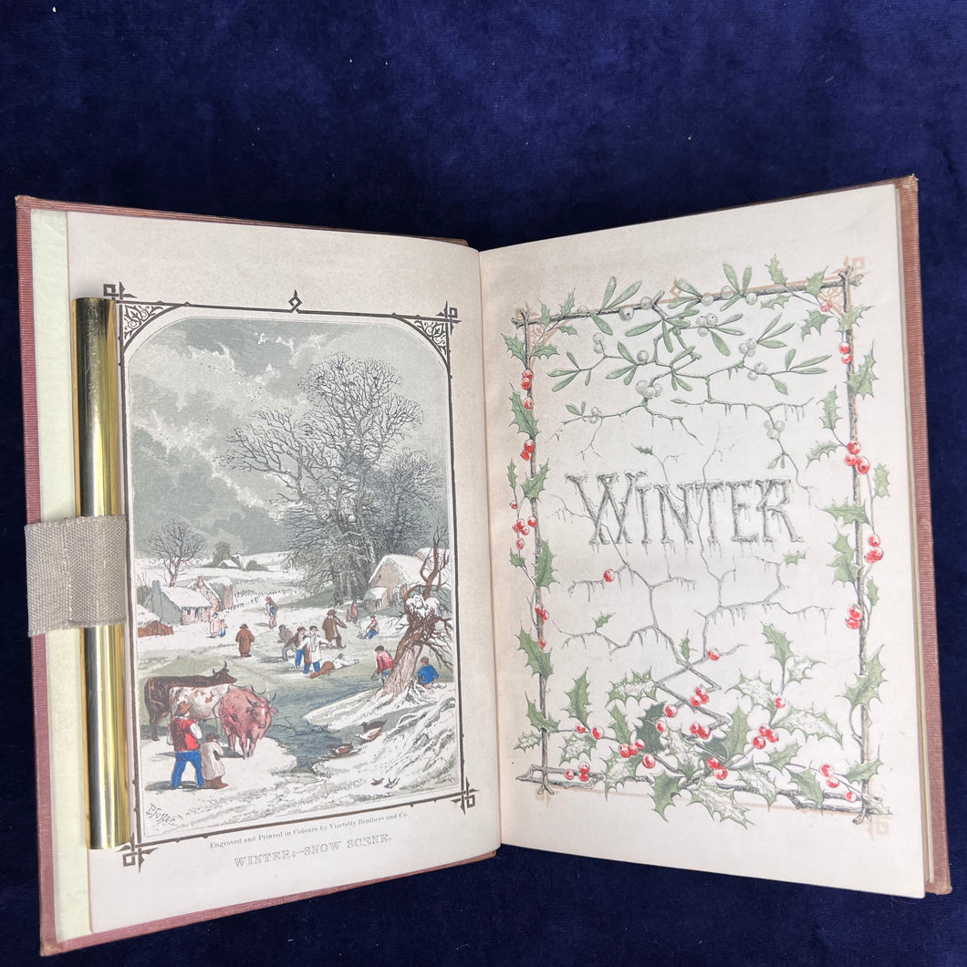 Seasonal Aesthetic : Thomas Miller - The Boy's Winter Book  (1847)