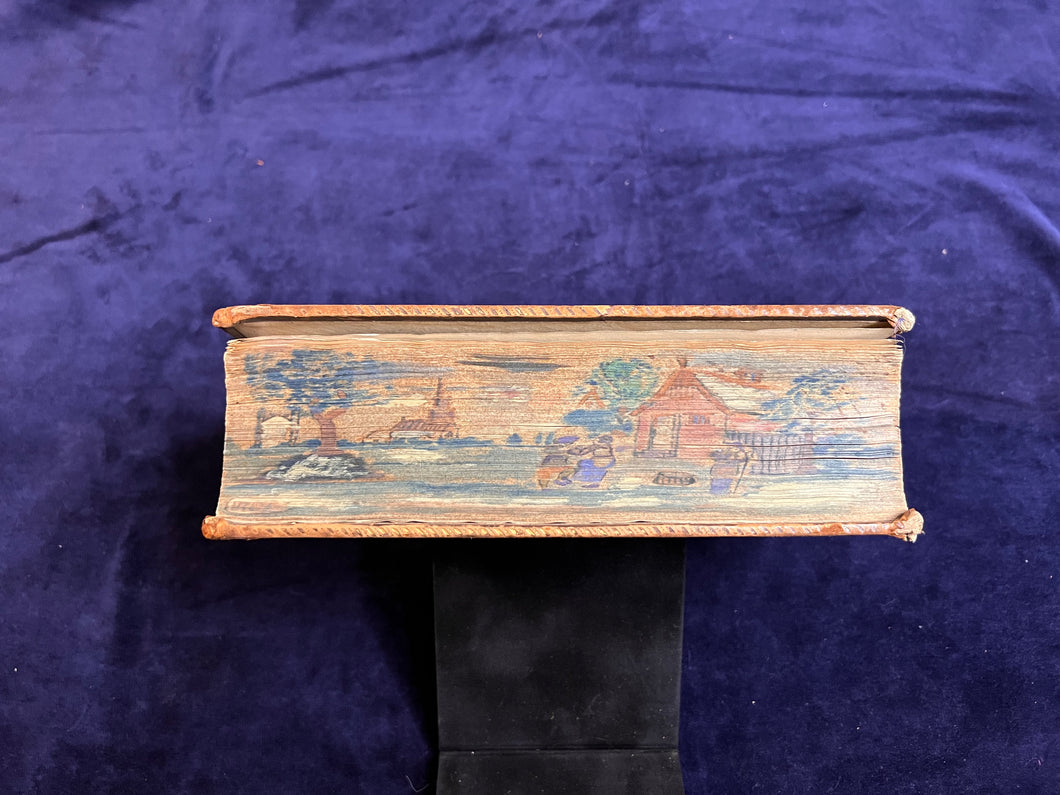 A Fore-edge Painting & Advocacy for Women's Rights in the Early 19th c.: Matilda Betham -  A Biographical Dictionary of the Celebrated Women of Every Age and Country (1804)