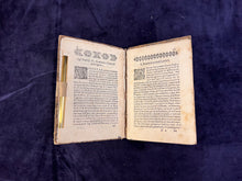Load image into Gallery viewer, A cause for Tears, Missing a Page: Jacopo Cicognini, The Tears of the Prophet Jeremiah (Lagrime di Gieremiae Profeta)(1627)

