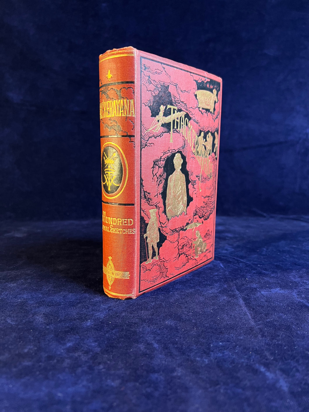 Suppressed Books & Victorian Libraries: William Thackeray & Jospeh Grego - Thackerayana (1875)