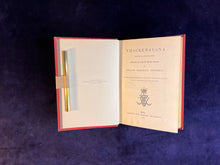 Load image into Gallery viewer, Suppressed Books &amp; Victorian Libraries: William Thackeray &amp; Jospeh Grego - Thackerayana (1875)
