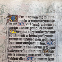 Load image into Gallery viewer, Waking Up in the Middle Ages: Unknown - Single leaf from Flemish Book of Hours (ca. 1475)
