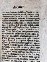 Load image into Gallery viewer, &quot;Primum est amore. Secundum est Odium&quot;: Summa Theologica (ca. 1470s)
