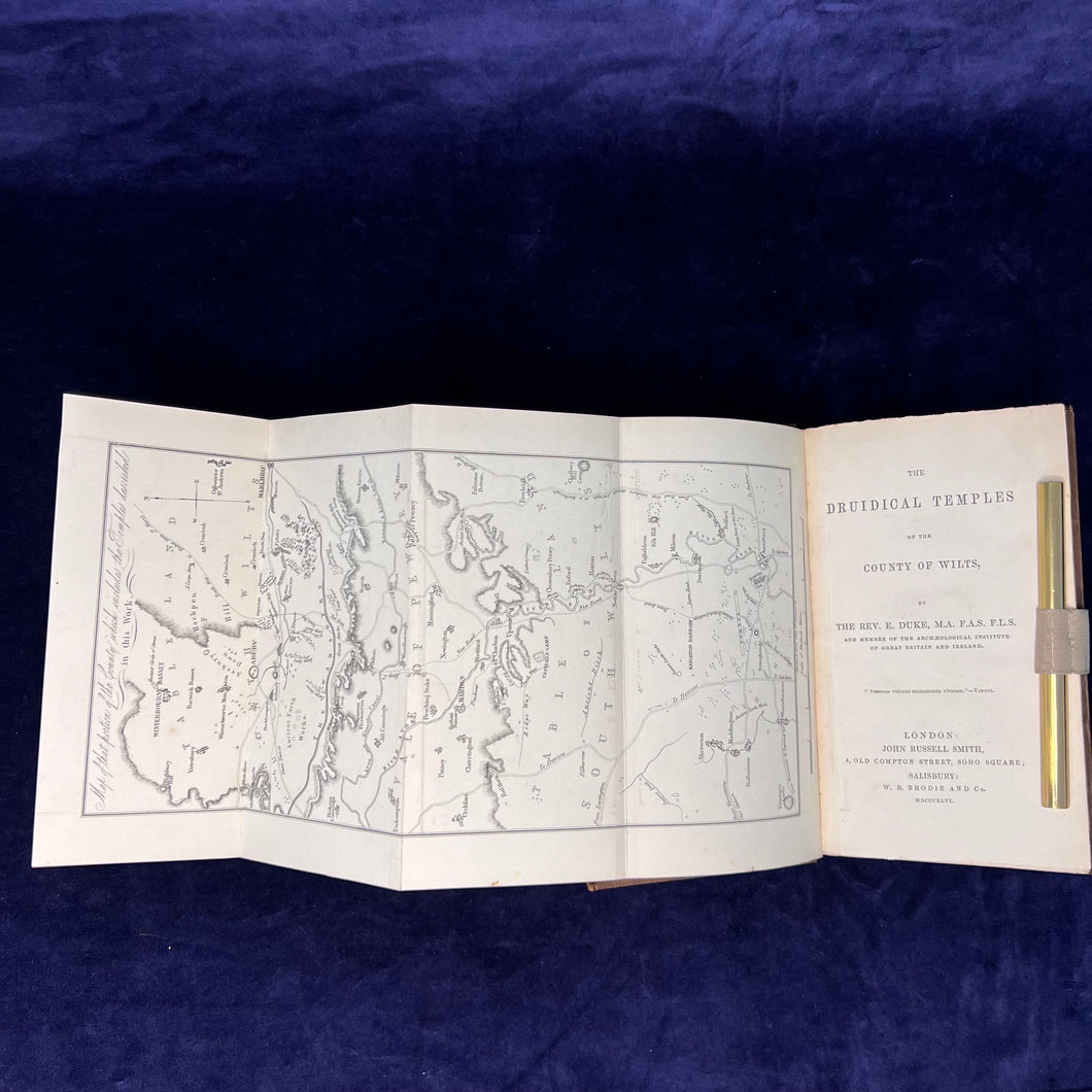 Duke- The Druidical Temples in the County of Wilts - Edward Duke (1846) [Inscribed by Author]