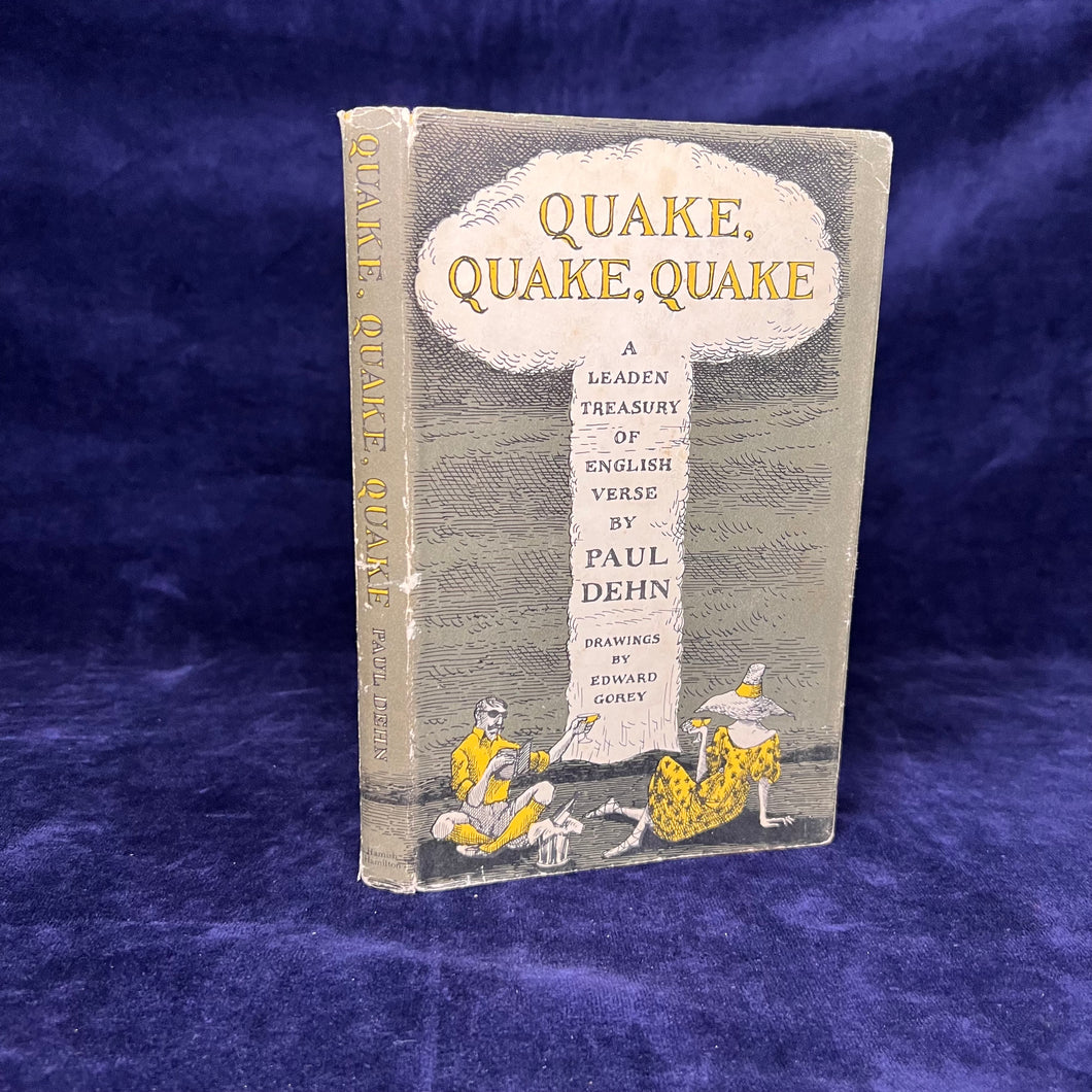 Ghoulishly Witty: Dehn & Gorey - Quake, Quake, Quake (1961)