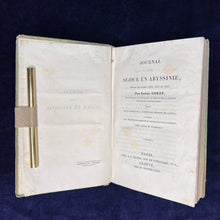 Load image into Gallery viewer, Arsenic-Bound Missionary Account of Ethiopia: Gobat - Journal d’un Séjour en Abyssinia, pendant les années 1830, 1831, et 1832 (1835)
