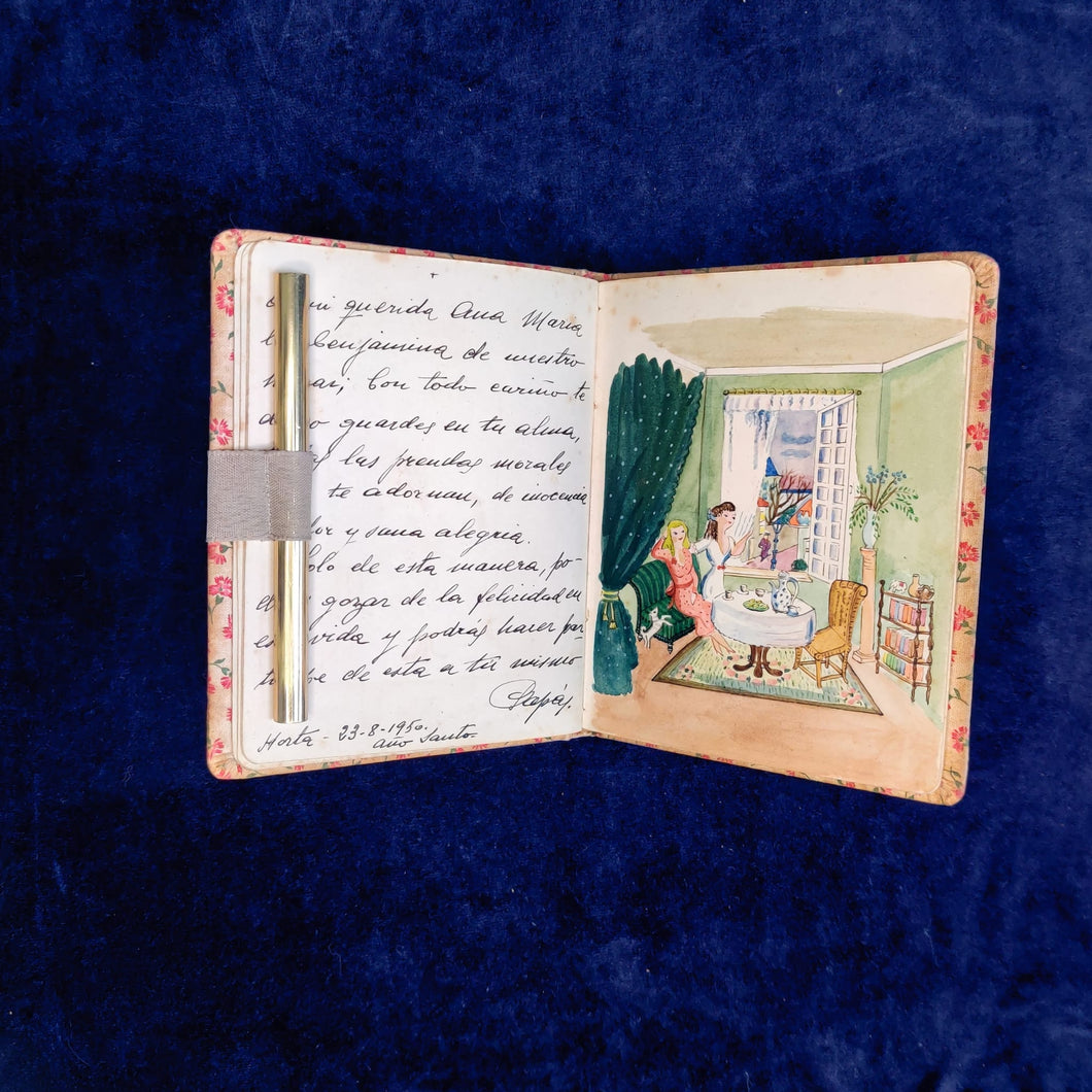 Autograph Book of Young Lady in Barcelona from 1948-1950