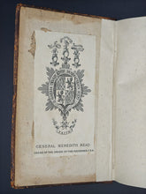 Load image into Gallery viewer, Bringing the Middle East to England, Owned by J. Meredith Read : Maundrell - A Journey from Aleppo to Jerusalem (1721)
