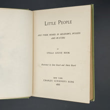 Load image into Gallery viewer, Hook - Little People and their Home in Meadows, Woods, and Waters (1888)
