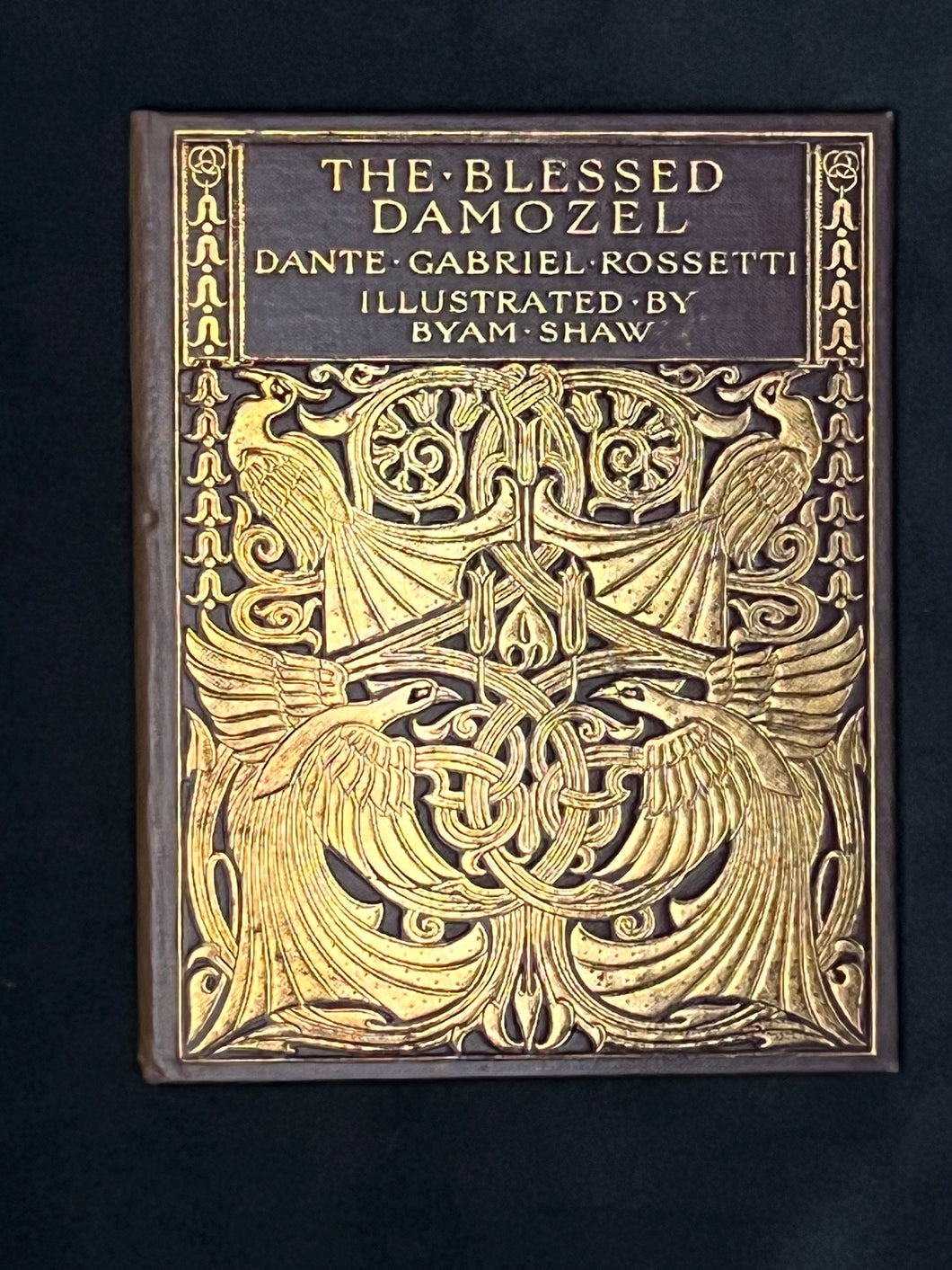 Gilded Peacocks & Art Nouveau: Dante Gabriel Rossetti,  Blessed Damozel (ca. 1900)