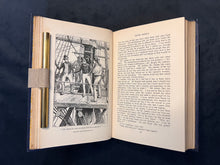 Load image into Gallery viewer, Art Nouveau Seascape &amp; Victorian Illustrations: Captain Merryat &amp; J. Ayton Symington, Peter Simple (1895)
