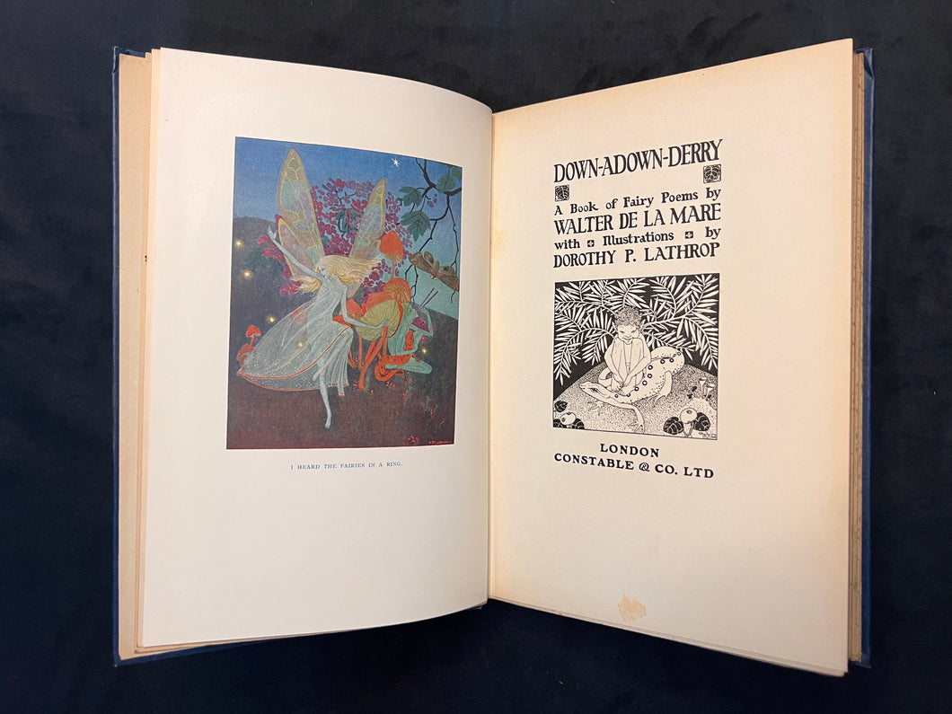 Walter de la Mare's Witches & Fairies: Down-Adown-Derry (1922)