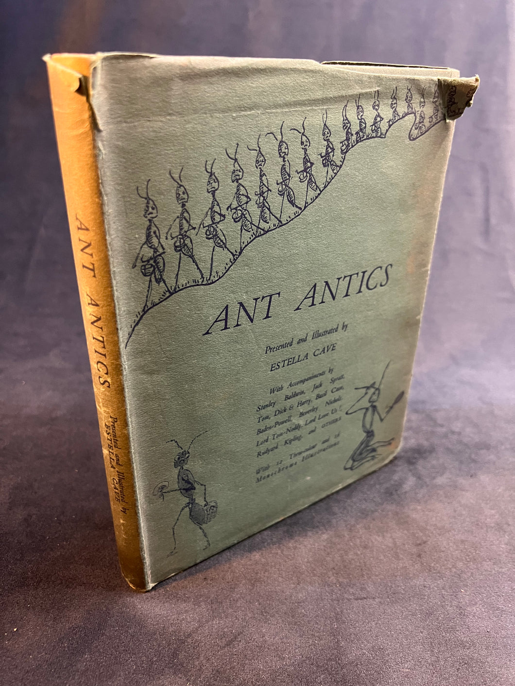 Many Poems About Ants: Estella Cave - Ant Antics (1933)