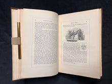 Load image into Gallery viewer, A Union Jack-Colored Perspective on the Flight of the Pilgrims &amp; Establishment of Massachusetts: W.H. Bartlett - The Pilgrim Fathers (1853)
