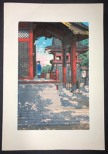 Load image into Gallery viewer, Kawase Hasui, Merguro Fudo Temple (1957)
