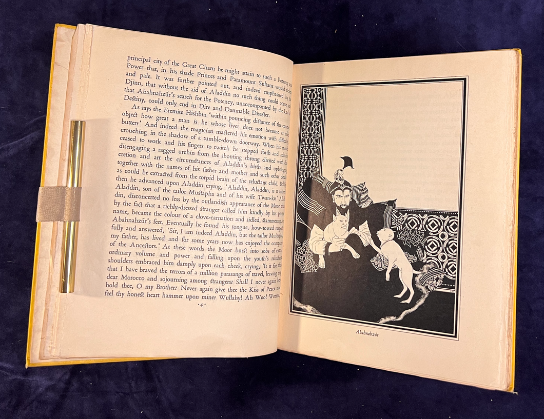 Art Nouveau & Orientalism: John Kettelwell & Hugh Walpole, Aladdin & the Wonderful Lamp (1918)